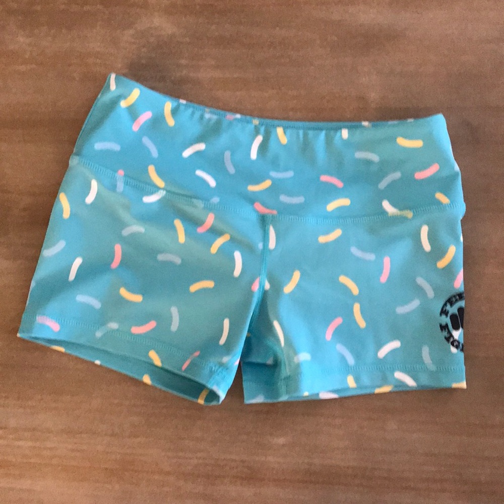 Feed me fight me donut shorts